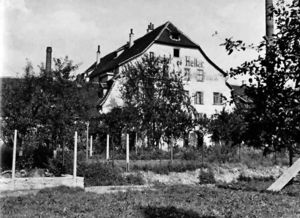 Der Agathof um 1950